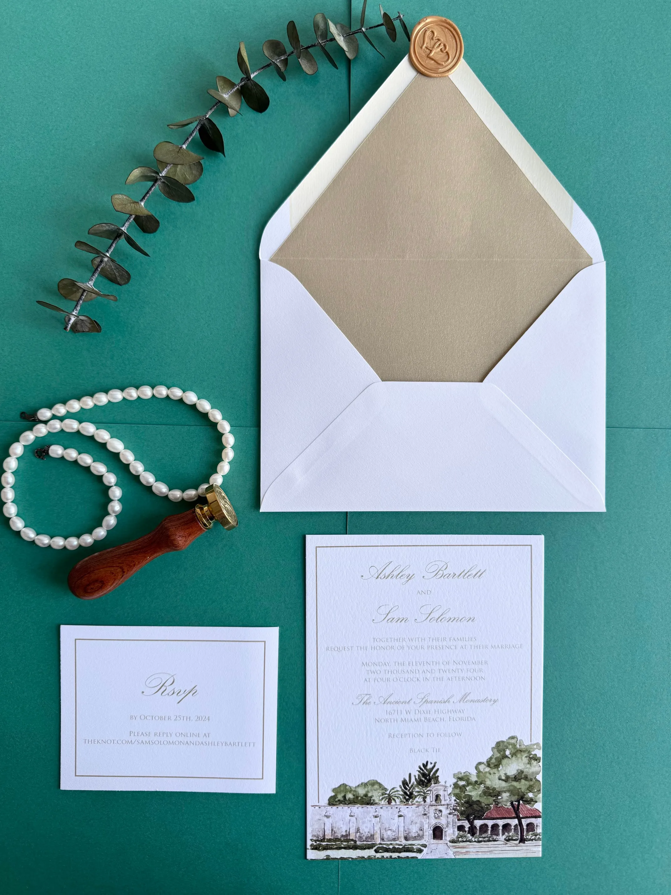 Sample Image of Venue Sketch Invite 001