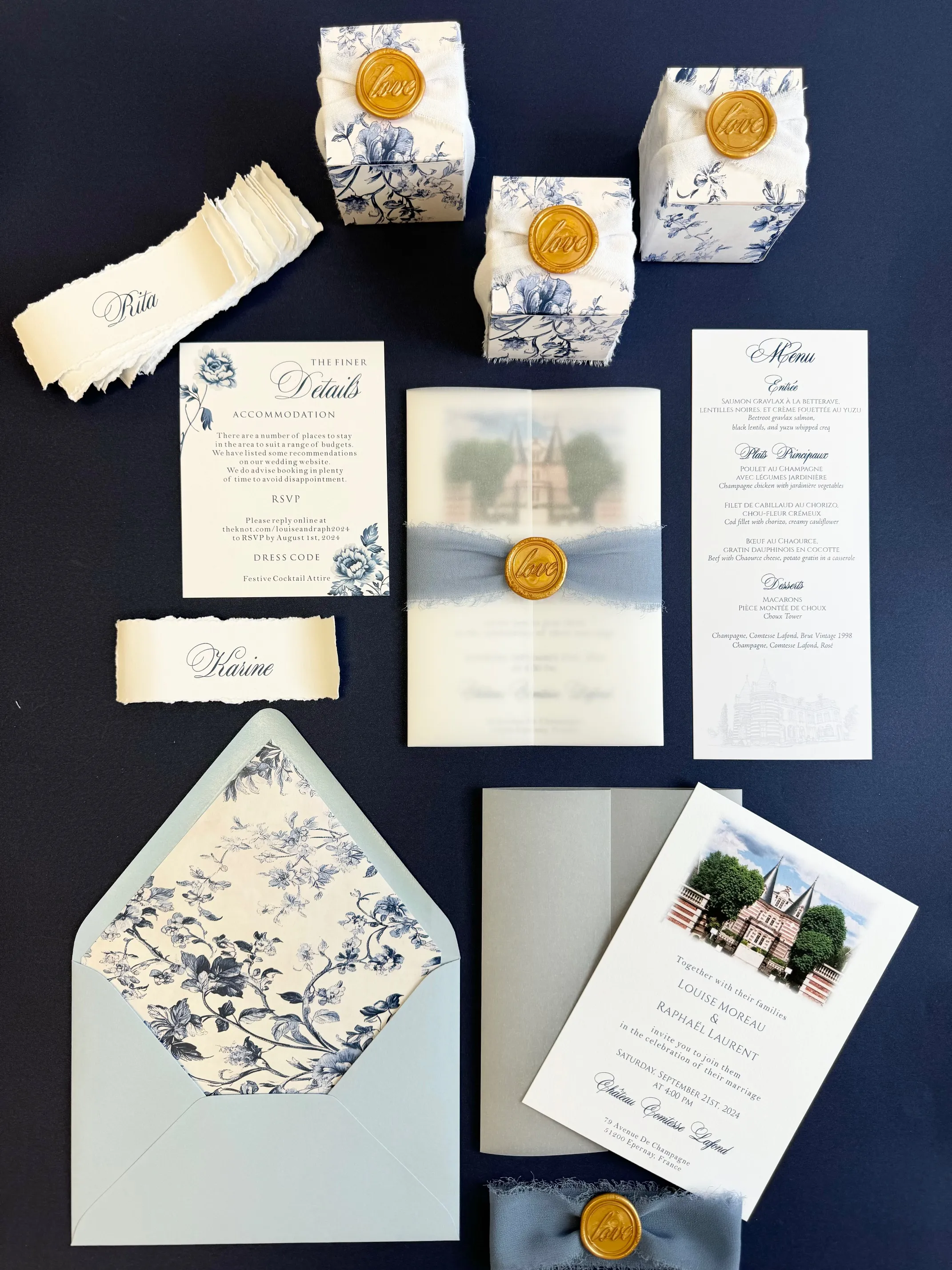 Sample Image of Venue Sketch Invite 004