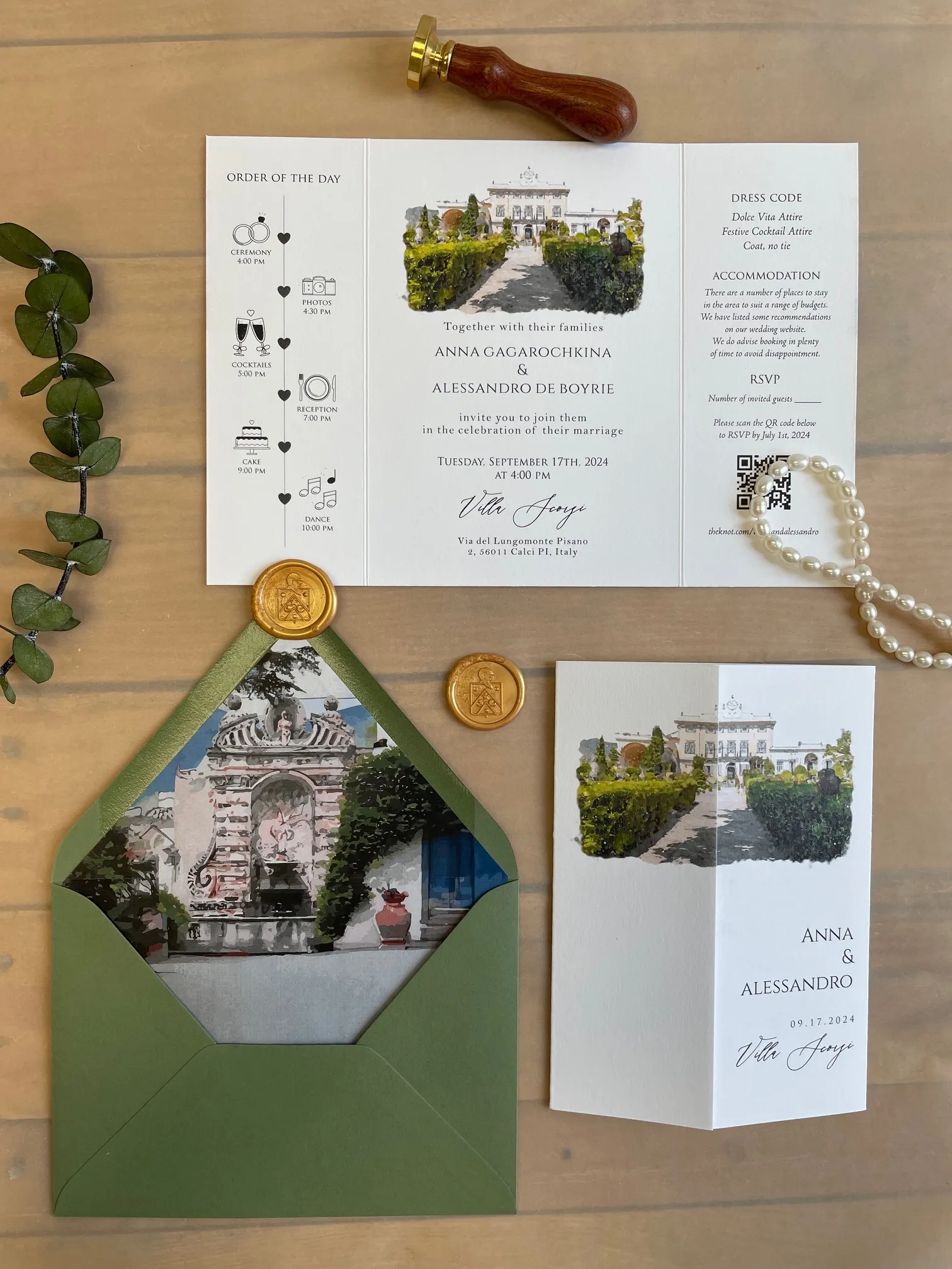 Sample Image of Venue Sketch Invite 007