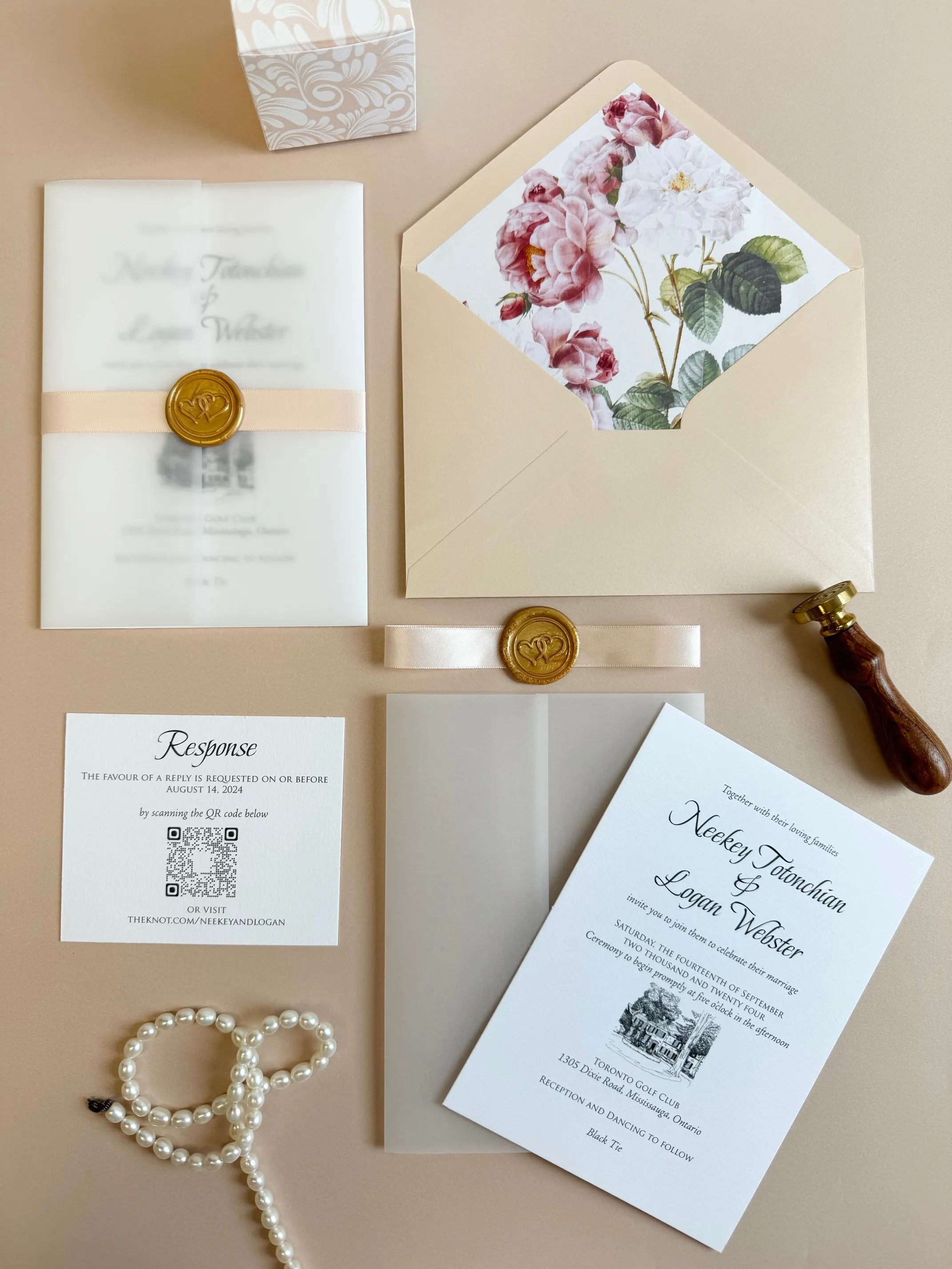 Sample Image of Venue Sketch Invite 009