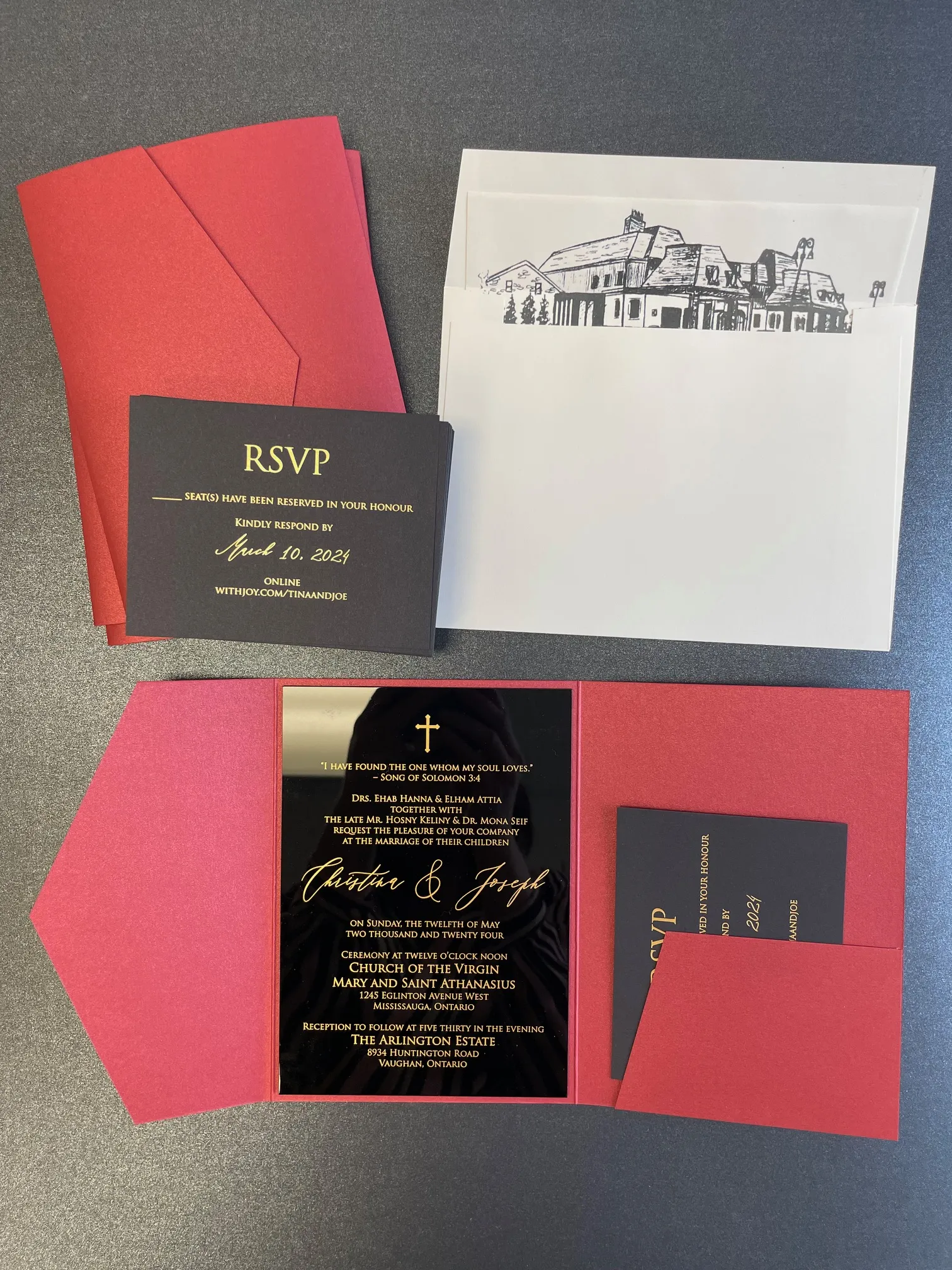 Sample Image of Venue Sketch Invite 011