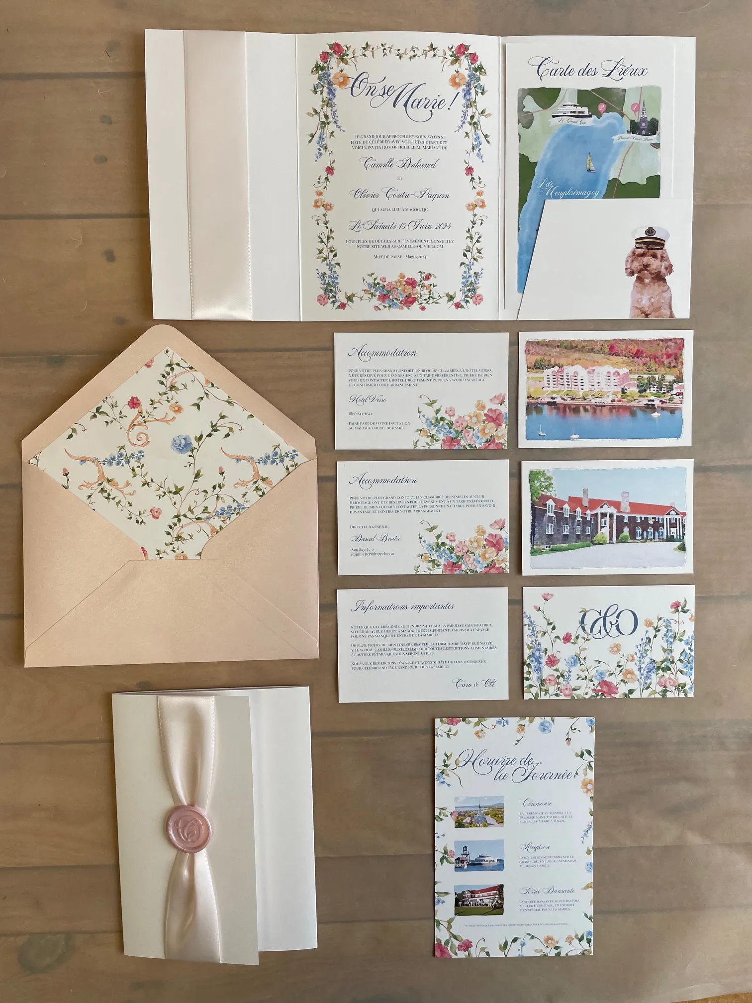 Sample Image of Venue Sketch Invite 012