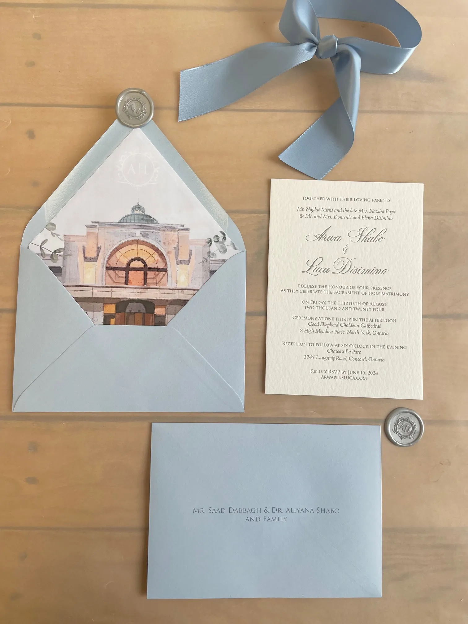 Sample Image of Venue Sketch Invite 014