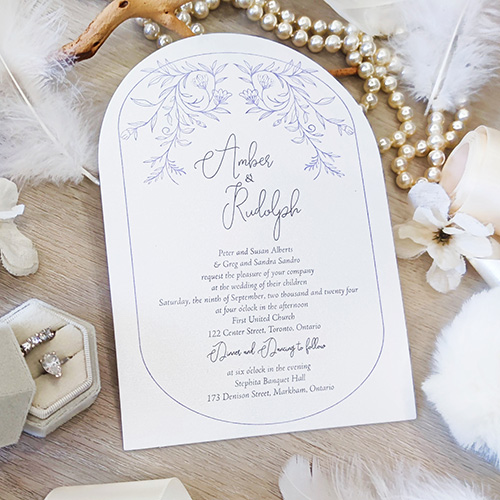 Invitation lc169: Emerald Green Velvet, Cream Smooth - This is an elegant emerald green velvet lasercut invitation.  The two lacey sides open and the invitation card is sits inside.