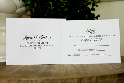 Invitation 1309: Honeydew Pearl, Icy Mint Ribbon, Brooch/Buckle X, Metal Filigree F5 - Silver - Honeydew Pearl paper with a icy mint ribbon and brooch detail