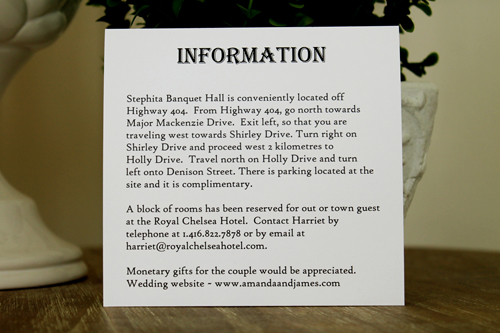 Invitation 1328: Iridescent Pearl, White Ribbon, Brooch/Buckle A11, Metal Filigree F4 - Silver - Single card iridescent pearl paper card with a white ribbon and flower shaped brooch