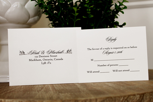 Invitation 1101: Colbalt Pearl, Cream Smooth, Navy Ribbon, Navy Ribbon, White Lace - Layered invitation with a cobalt pearl backing and navy and lace detail