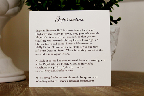 Invitation 1115: Silver Ore, Cream Smooth, Icy Blue Ribbon, Deep Charcoal Ribbon, Deep Charcoal Ribbon - Silver ore layered invite with a icy blue thick and thin deep charcoal ribbon design